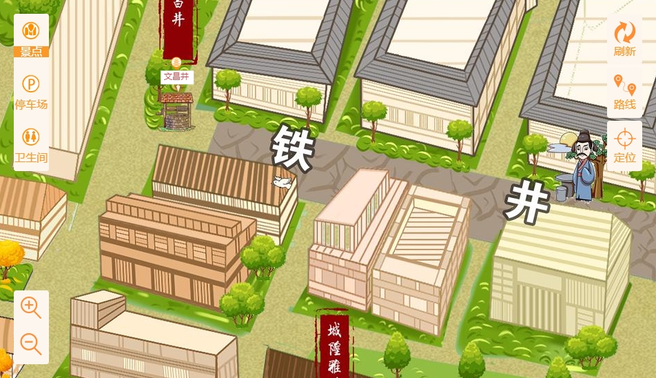 营山智慧景区：手绘地图与语音导览的完美融合